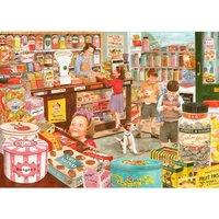 The House Of Puzzles Thrupenny Bits Big 500 Piece Jigsaw Puzzle, Multi