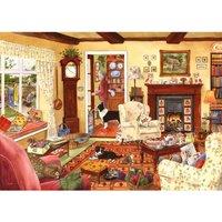 The House Of Puzzles In Time For Tea Big 500 Piece Jigsaw Puzzle, Multi