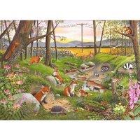The House Of Puzzles Midsummer Twilight Big 250 Piece Jigsaw Puzzle, Multi