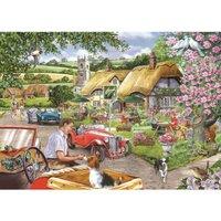 The House Of Puzzles Out For The Weekend 1000 Piece Jigsaw Puzzle, Multi