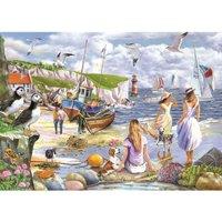 The House Of Puzzles Sea Shore Breezes Big 500 Piece Jigsaw Puzzle, Multi