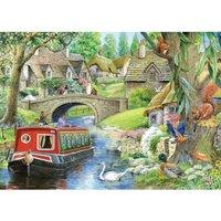 The House Of Puzzles Taking It Easy Big 250 Piece Jigsaw Puzzle, Multi