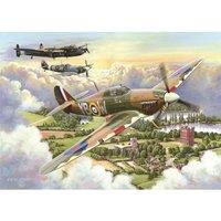 The House Of Puzzles Final Approach Big 500 Piece Jigsaw Puzzle, Multi