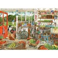 The House Of Puzzles Potting Shed 1000 Piece Jigsaw Puzzle, Multi