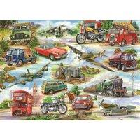 The House Of Puzzles Truly Classic Big 500 Piece Jigsaw Puzzle, Multi