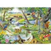 The House Of Puzzles Tales Of The River Big 500 Piece Jigsaw Puzzle, Multi