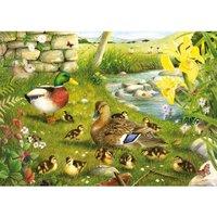 The House Of Puzzles Ducks To Water Big 500 Piece Jigsaw Puzzle, Multi