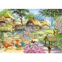 The House Of Puzzles Country Living Big 500 Piece Jigsaw Puzzle, Multi
