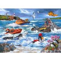 The House Of Puzzles Against The Tide 1000 Piece Jigsaw Puzzle, Multi