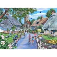 The House Of Puzzles Sunday Morning Big 500 Piece Jigsaw Puzzle, Multi