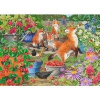The House Of Puzzles Foxy Ladies 1000 Piece Jigsaw Puzzle, Multi
