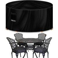 Futura Waterproof Garden Furniture Round Cover - 190 x 80cm