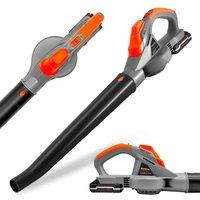 Terratek Cordless Leaf Blower 20V Battery And Charger Included, Orange