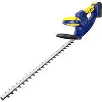 Skotek Cordless 20V Hedge Trimmer w/ Battery And Charger Included, Blue