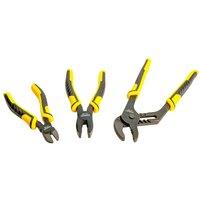 Stanley Dyna Grip Set Set Of 3 Pliers, Multi