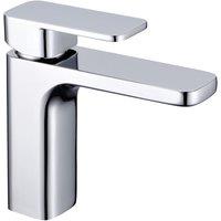 Vurtu Barkway High Basin Mixer 1 4 Turn Single Lever Ceramic Disc High Low Water Pressure 293 h X 42 w Chrome Vp691104, Silver