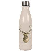 Wrendale Desings Wrendale Designs Portrait Of A Stag Reusable Water Bottle 500Ml, Multi