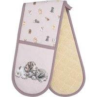Wrendale Desings Wrendale Designs A Dog's Life Double Oven Glove - Dog, Multi