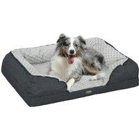 PawHut Dog Bed Calming Pet Bed Dog Mattress for Medium Dogs - Charcoal Grey