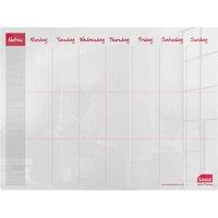 Sasco Week Planner Acrylicdesk&semi 600X450, White