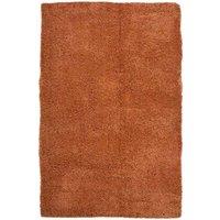 Snug Plain Terracotta 80X150cm Rug, Orange