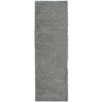Snug Jazz Shaggy Silver 67X200cm Rug, Silver