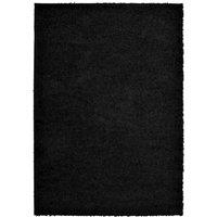 Snug Jazz Shaggy Black 200X290cm Rug, Black