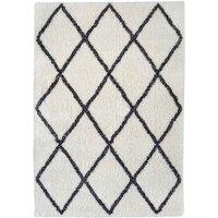 Snug Diamond Mono 120X170cm Rug, Multi