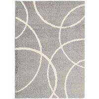Snug Bubbles Grey Ivory 200X290cm Rug, Grey