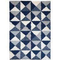 Snug Scandi Navy 120X170cm Rug, Blue