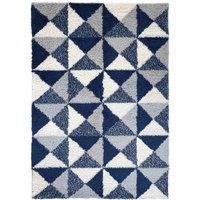 Snug Scandi Navy 160X230cm Rug, Blue