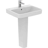 Ideal Standard I.life B 60Cm 1 Taphole Basin And Pedestal Pack, White