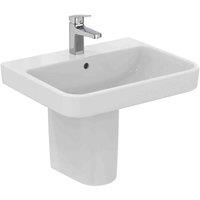Ideal Standard I.life B 60Cm 1 Taphole Basin And Semi-pedestal Pack, White