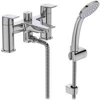 Ideal Standard Tesi 2 Hole Dual Control Bath Shower Mixer With Shower Set