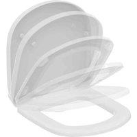 Ideal Standard Tempo Slow Close Toilet Seat And Cover For Short Projection Toilet Bowl, White