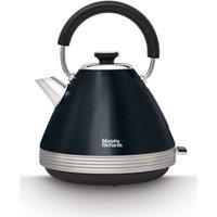 Morphy Richards Venture Retro Onyx Pyramid Kettle, Black