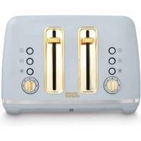 Morphy Richards Accents Ocean Grey 4 Slice Toaster, Grey