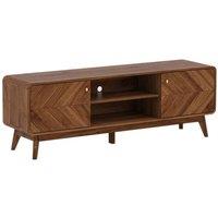 Kudl TV Cabinet 1.6M - Brown, Brown