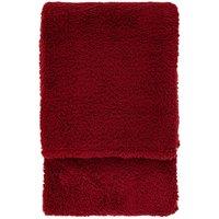 Crossland Grove Lucca Fleece Throw Merlot 1300X1800Mm