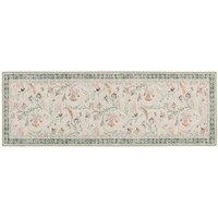 Hug Rug Eco-washable English Floral 75X220, Green