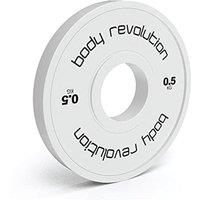 Body Revolution Fractional Bumper Plates 2 X 2Kg, Blue