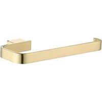 Aquarius Ft Series Towel Ring In Brushed Brass, Gold