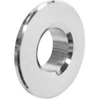 Aquarius Ft Series Basin Overflow Cover In Chrome, Silver