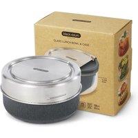 Black+Blum Black Blum Glass Lunch Bowl 750Ml Slate, Grey