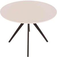 Core Products Aspen Round Dining Table - White And Black, White