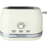 Hamilton Beach Ella 2 Slot Toaster, Cream