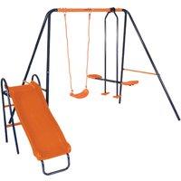 Hedstrom Saturn Jr Swing and Slide Set, Blue
