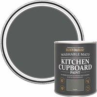 Rust-oleum Ro Kitchen Cupboard Paint Graphite Matt 750Ml, Grey