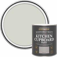 Rust-oleum Ro Kitchen Cupboard Paint Winter Grey Matt 750Ml, Grey