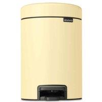Brabantia Newicon Pedal Bin 3L - Mellow Yellow, Yellow